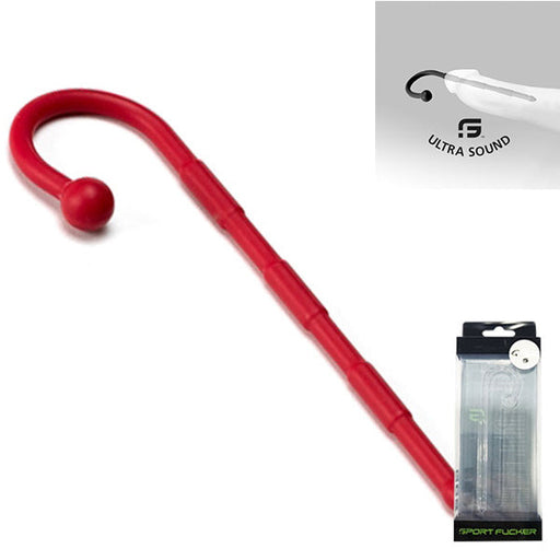 Sport Fucker - Ultra Sound - Penisplug - Rood-Erotiekvoordeel.nl