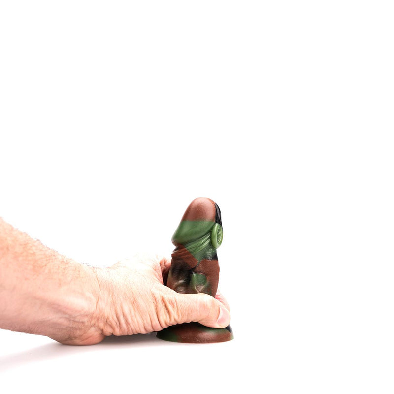 Kiotos Revolt - Dildo Fantasie - Green Army - 05 - Small - 12 x 4,5 cm-Erotiekvoordeel.nl