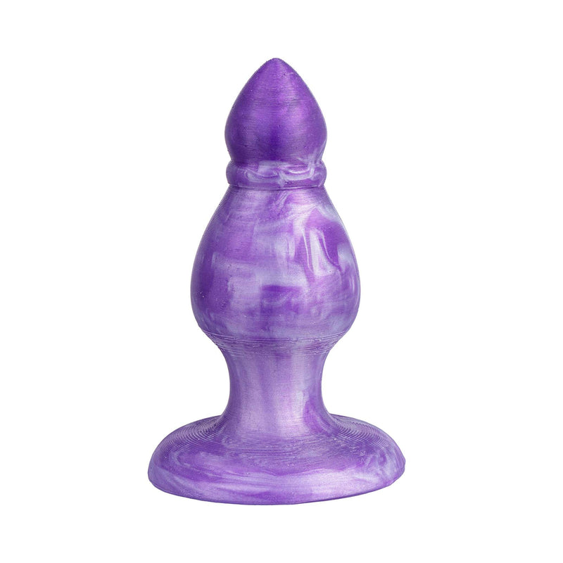SILEXD - Queen - Thermoreactieve Siliconen Buttplug - 9.2 cm x 3.6 cm - Paars-Erotiekvoordeel.nl
