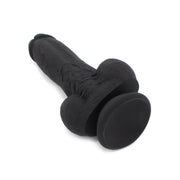 Kiotos Cox - Siliconen Dildo 23 x 4 cm - Zwart-Erotiekvoordeel.nl