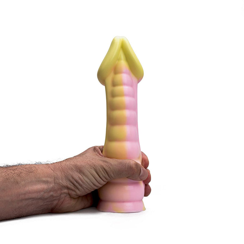 Kiotos Revolt - Dildo Fantasie - Pink Smash - Nr. 16 - 21,5 x 6 cm-Erotiekvoordeel.nl