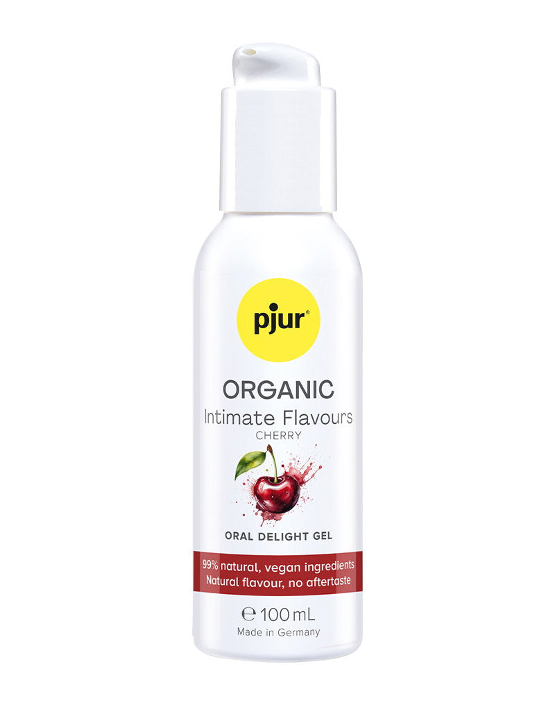 pjur - ORGANIC - Intimate Flavours - Oral Delight Gel - Kers - 100 ml