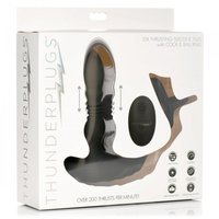 Thunder Plugs - Stotende Anaal Vibrator met CB-riem en Afstandsbediening