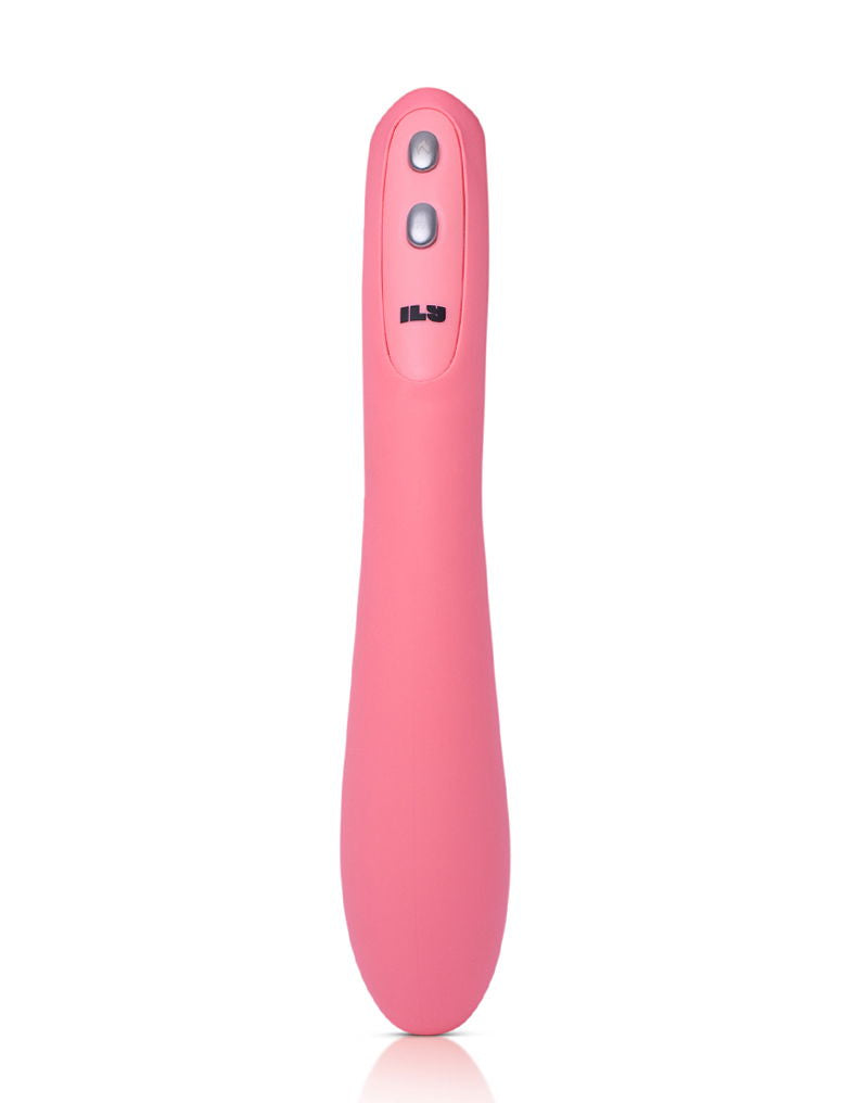 ILY - The Wand - Dubbele Stimulatie Wandvibrator - Roze-Erotiekvoordeel.nl