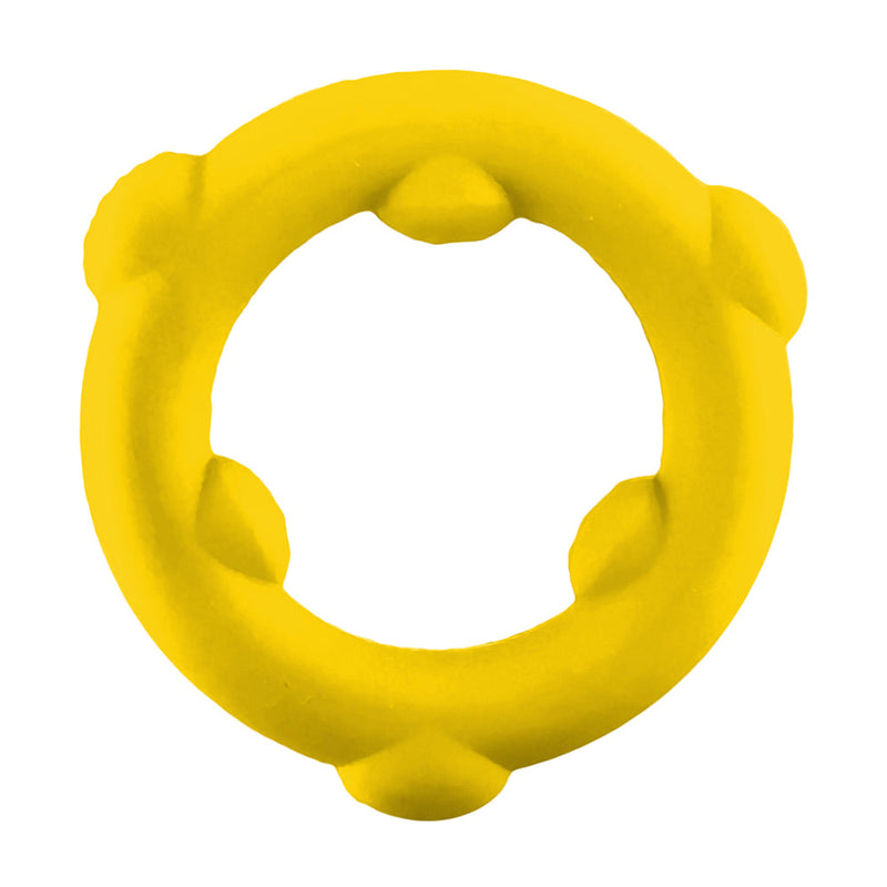 Oxballs - Spinner - Siliconen Cockring - Geel-Erotiekvoordeel.nl