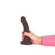 Kiotos Cox - Dildo 18.5 x 3.8 cm - Bruin-Erotiekvoordeel.nl