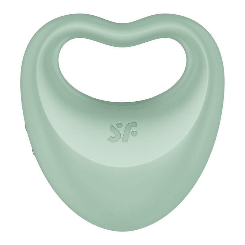 Satisfyer - Perfect Pair 3 - Hybride Vinger Vibrator en Cockring - Mintgroen-Erotiekvoordeel.nl