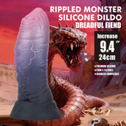 Power Monsters - Dreadful Fiend - Monster Dildo - 24 cm - Multicolour-Erotiekvoordeel.nl