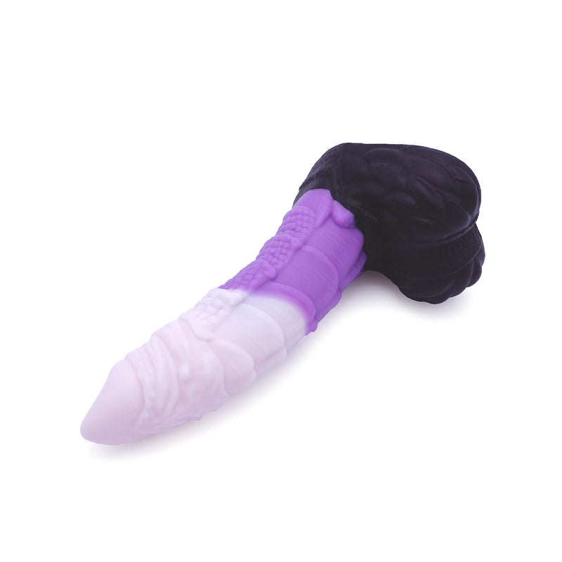 Kiotos Monstar - XXL Dildo Beast No. 53 - Paars/Zwart/Wit-Erotiekvoordeel.nl