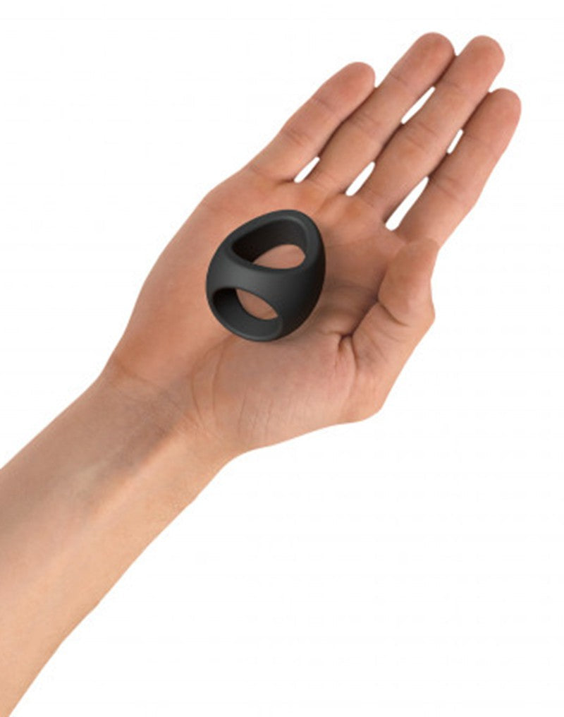 Love to Love - Flux Ring - Flexibele Cockring - Zwart-Erotiekvoordeel.nl
