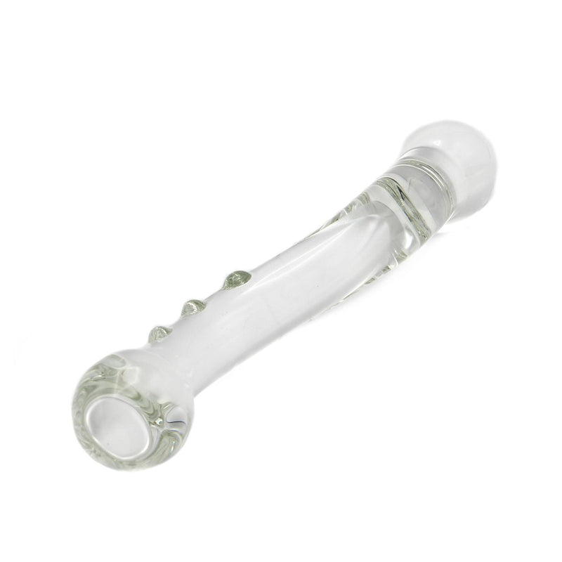 Kiotos Glass - Duo Glazen Dildo - Transparant-Erotiekvoordeel.nl