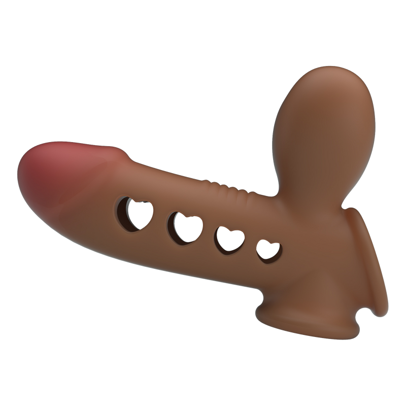 Pretty Love - Tyronn - Opblaasbare Penis Sleeve - Medium Huidskleur-Erotiekvoordeel.nl