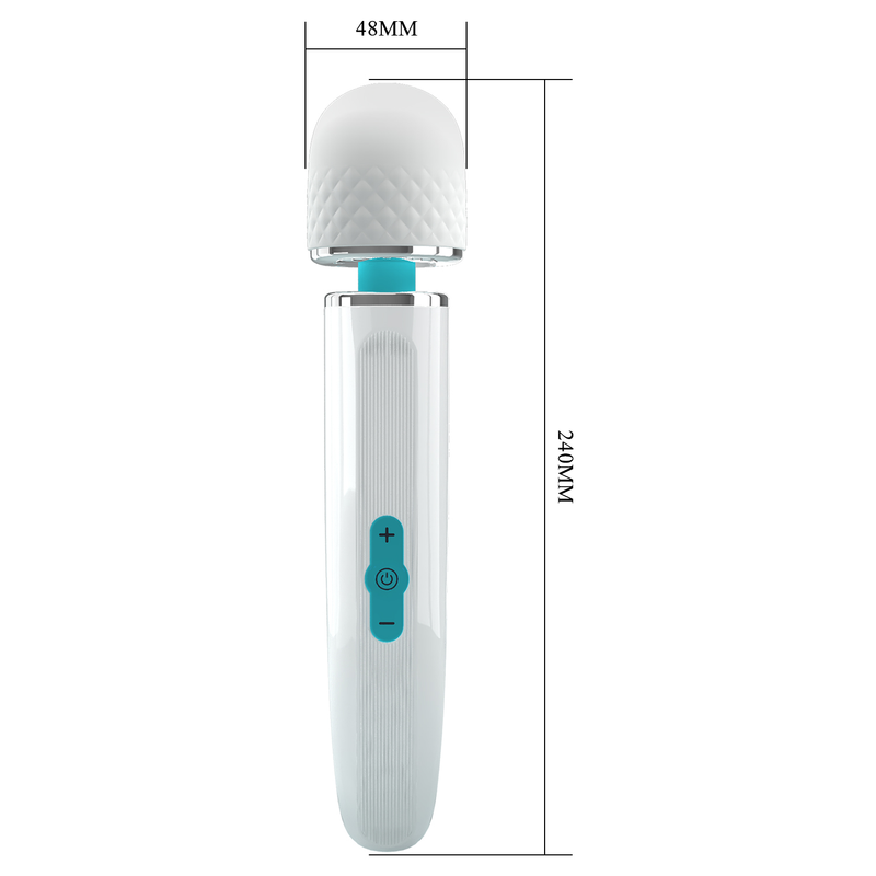 Pretty Love - Azlins - Massager - Wit/Blauw-Erotiekvoordeel.nl