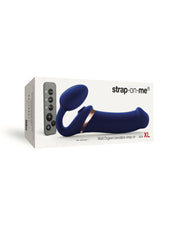 Strap-On-Me - Strapless Strap-on Vibrator met Luchtdruk Stimulatie - Paars-Erotiekvoordeel.nl