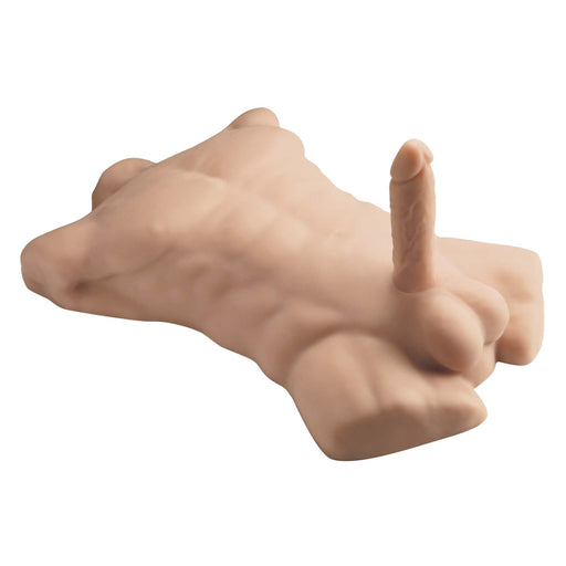 SILEXD - Apollo Masturbator - Mannelijk Torso plus Dildo - Lichte Huidskleur-Erotiekvoordeel.nl