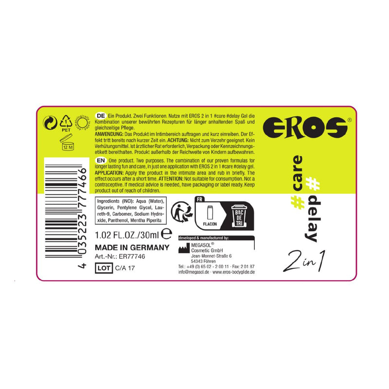 Eros - 2-in-1 #care #delay Gel