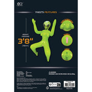 To Infinity - Opblaaspop Alien Vrouw met Drie Borsten - Groen