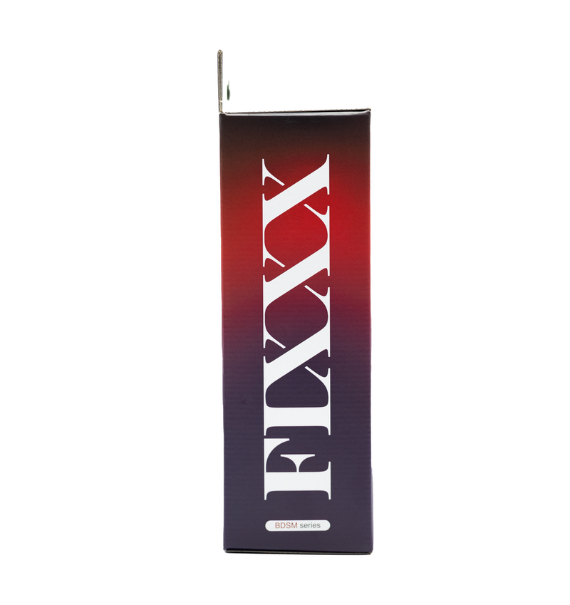 Fixxx - Zacht Gevoerde Enkelboeien - PU Leer - Zwart/Rood-Erotiekvoordeel.nl