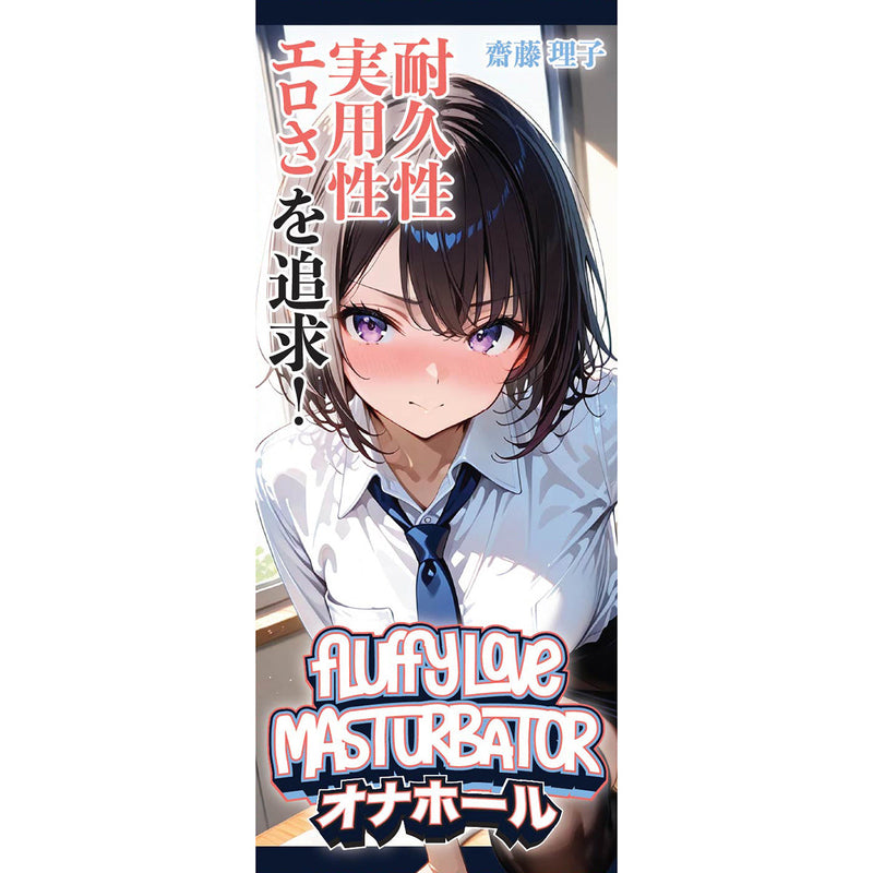 Fluffy Love - Saito Riko – TPE Masturbator - Zachte Textuur