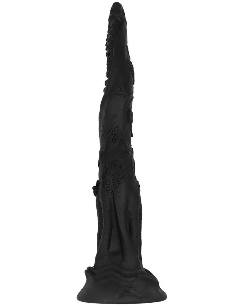 Gangbangster - Deep Sea - Anaal Dildo - 32 x 5 cm - Zwart-Erotiekvoordeel.nl