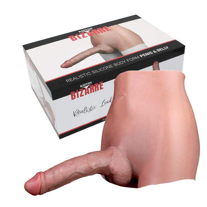 Kiotos - Siliconen Bodysuit - Mannelijk Onderlichaam met Penis