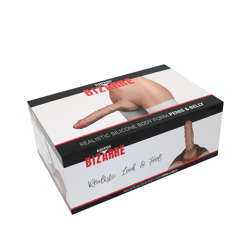 Kiotos - Siliconen Bodysuit - Mannelijk Onderlichaam met Penis