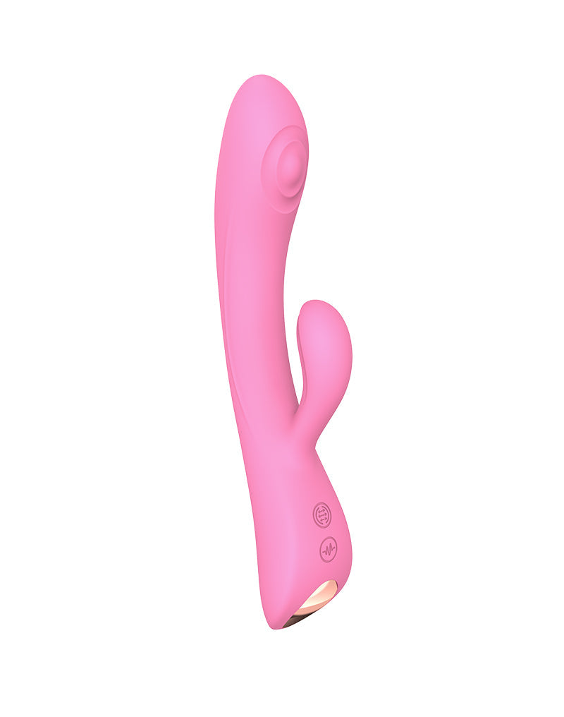 Love to Love - Bunny & Clyde - Rabbit Vibrator Met Tapping Functie - Roze