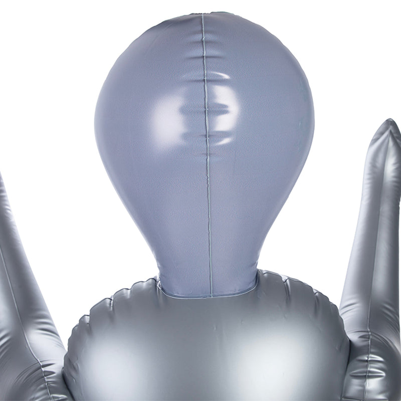 To Infinity - Opblaaspop Alien Vrouw met Drie Borsten - Zilver