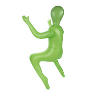 To Infinity - Opblaaspop Alien Vrouw met Drie Borsten - Groen