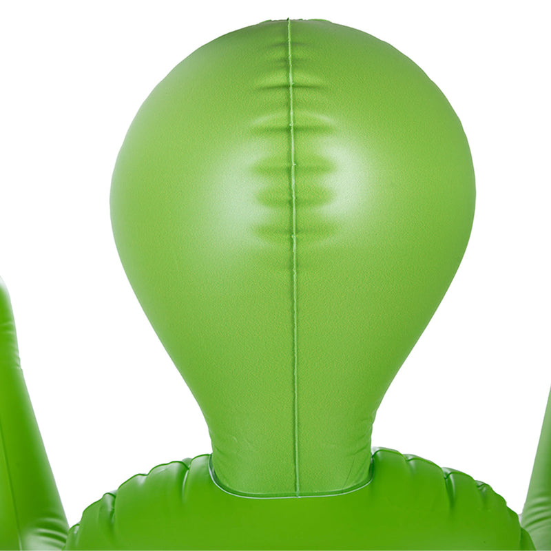 To Infinity - Opblaaspop Alien Vrouw met Drie Borsten - Groen
