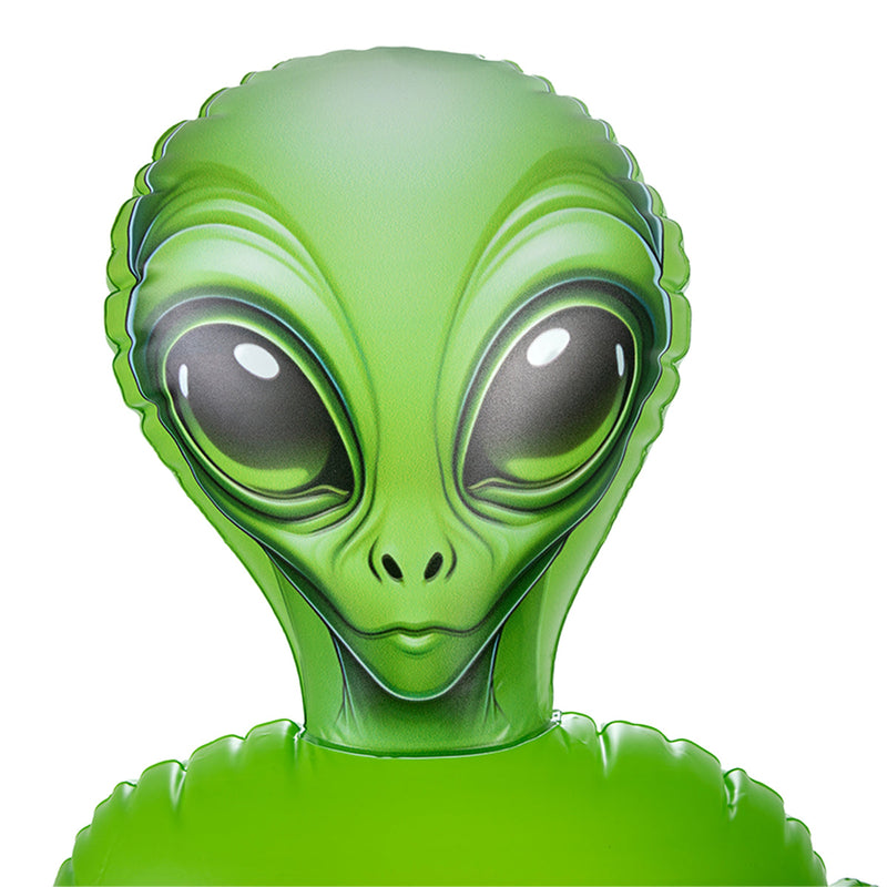 To Infinity - Opblaaspop Alien Vrouw met Drie Borsten - Groen
