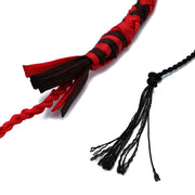 Kiotos - Nylon Bullwhip - Zwart/Rood - 270 cm