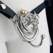 Kiotos - Luxe Peniskooi met Penisplug - Incl. Tailleriem - Kuisheidsgordel - Fancy