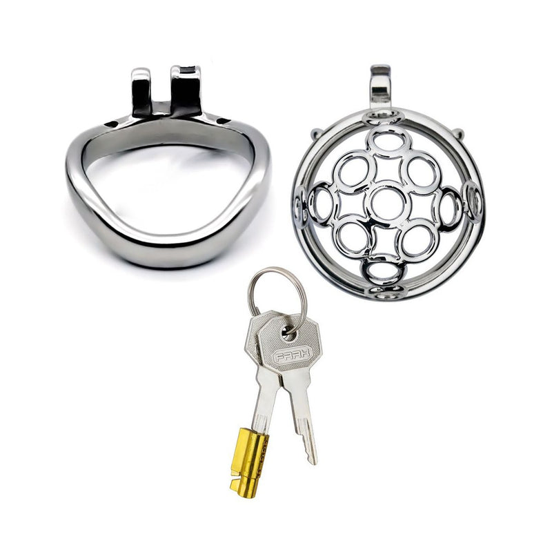 Kiotos - Luxe Peniskooi met Penisplug - Incl. Tailleriem - Kuisheidsgordel - Fancy