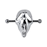 Kiotos - Screaming Ghostface - Tepelklemmen met ketting