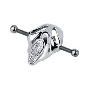 Kiotos - Screaming Ghostface - Tepelklemmen met ketting