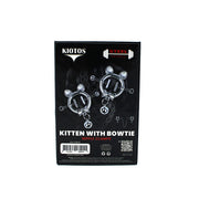 Kiotos - Kittenoortjes met Strik en Belletje - Tepelklemmen met ketting