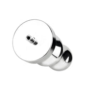 Kiotos - Holle Penisplug - Holle Dilator - Met Holle Geribbelde Buttplug - Ass Lock - RVS
