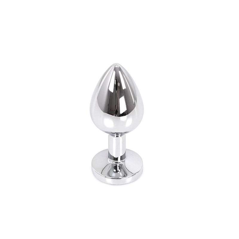Kiotos - Buttplug Aluminium - Lichtgewicht - Paarse Siersteen