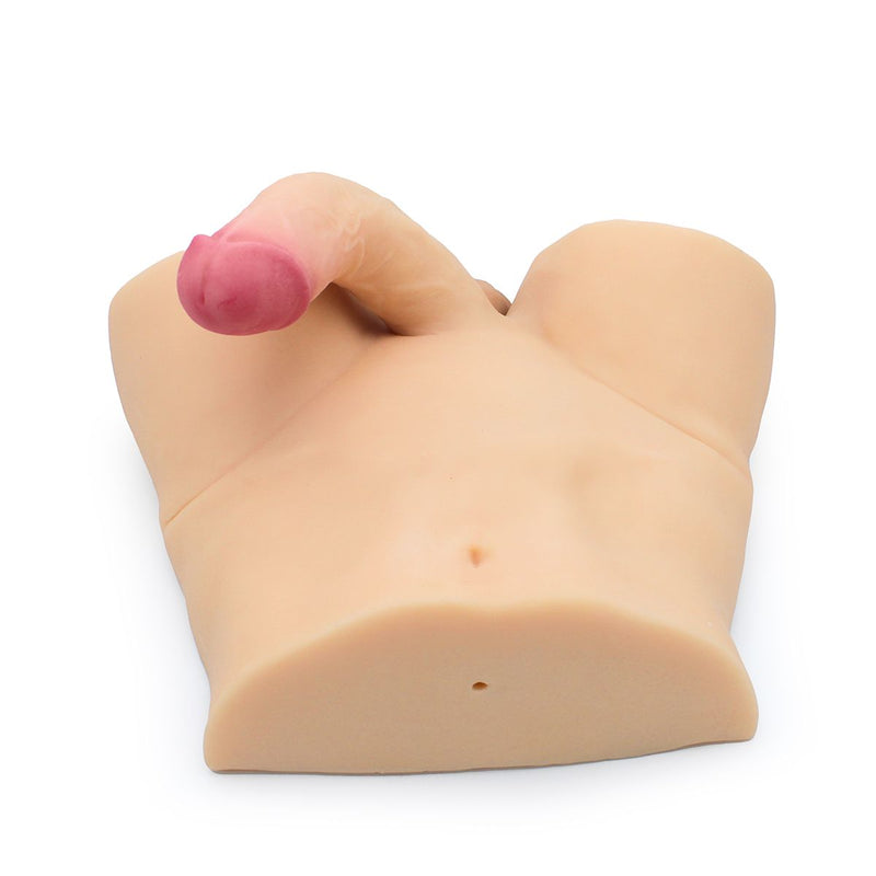 Kiotos - Masturbator Plus Dildo - Nr. 22 - TPE - Lichte Huidskleur