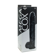 Kiotos Cox Mega Dildo Nr. 9 - 48 x 8 cm - Zwart
