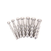 Kiotos - Penis Plug Set - Urethral Trainer Kit - 7 Holle Penisplugs - RVS
