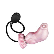 Kiotos Monstar - Deviant - Opblaasbare Dildo Nr. 92 - Roze/Wit
