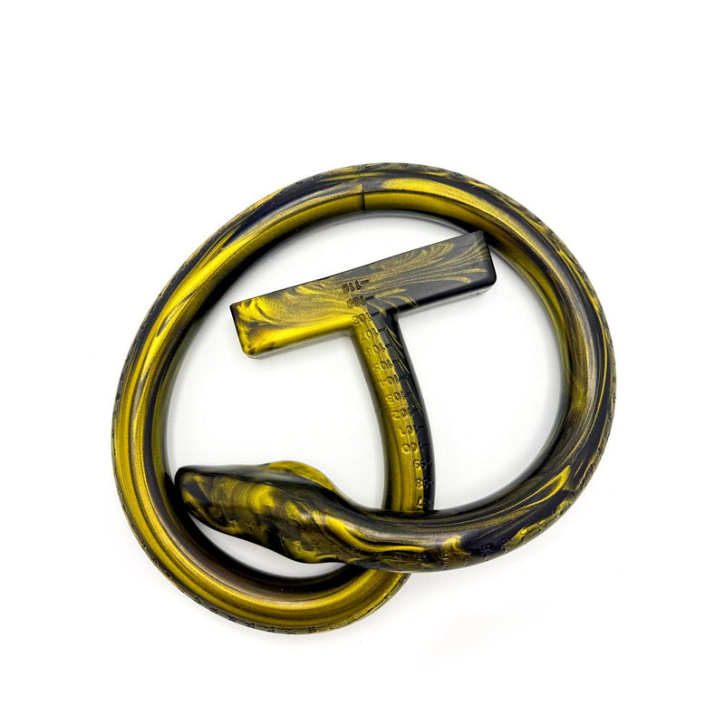 Kiotos - Monstar Cox Snakemaster - Lange Anaal Dildo - Zwart/Goud