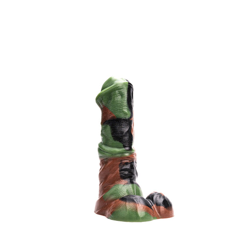 Kiotos Revolt - Dildo Fantasie - Green Army - Nr. 01 - Medium - 18 x 5,5 cm
