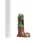Kiotos Revolt - Dildo Fantasie - Green Army - Nr. 01 - Medium - 18 x 5,5 cm