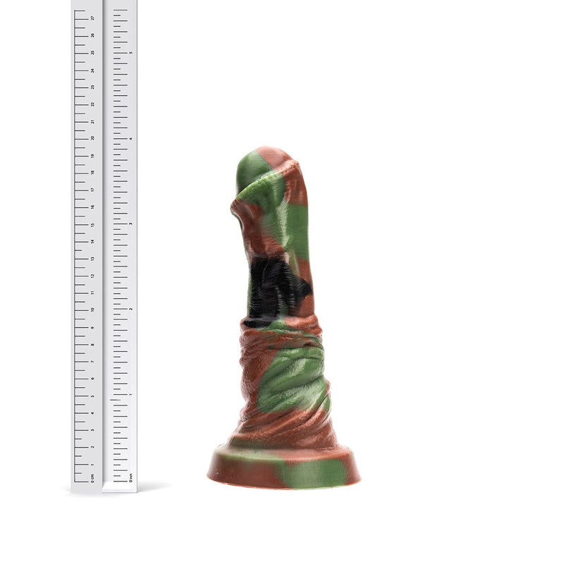 Kiotos Revolt - Dildo Fantasie - Green Army - 02 - Small - 19,5 x 5 cm