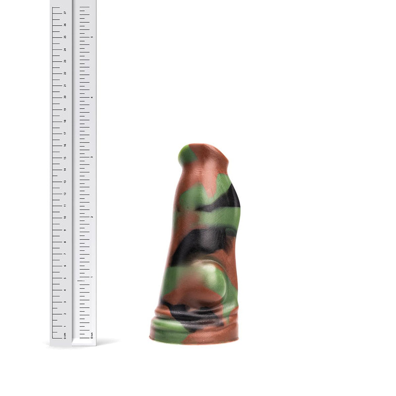 Kiotos Revolt - Dildo Fantasie - Green Army - Nr. 14 - 16 x 5,5 cm