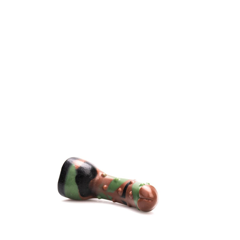 Kiotos Revolt - Dildo Fantasie - Green Army - Nr. 18 - Small - 15 x 3,5 cm