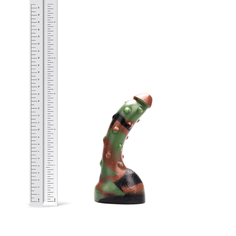 Kiotos Revolt - Dildo Fantasie - Green Army - Nr. 18 - Small - 15 x 3,5 cm